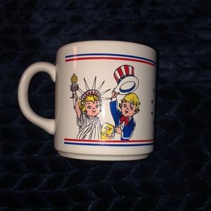Vintage Campbells Soup 4th of July mug🇺🇸
